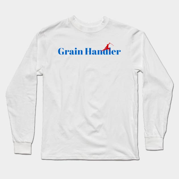 Master Grain Handler Ninja Long Sleeve T-Shirt by ArtDesignDE